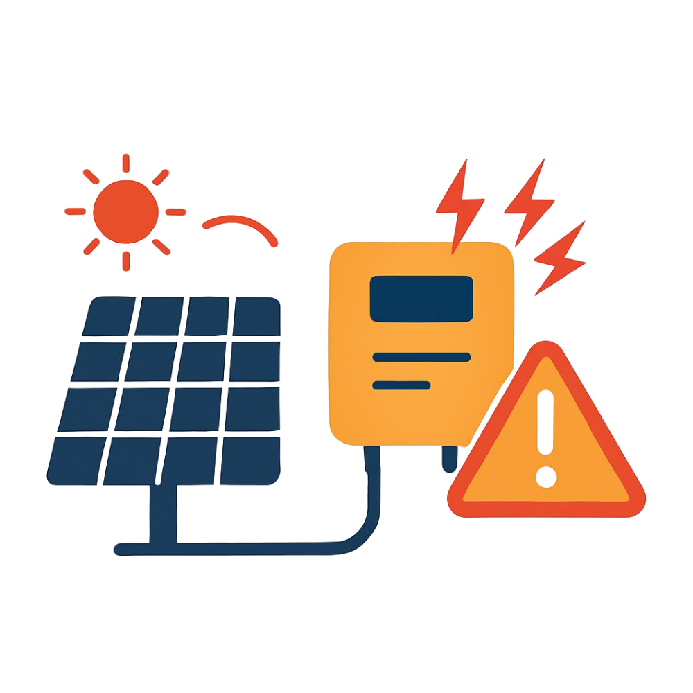 How to fix Solar Inverter Overload issue