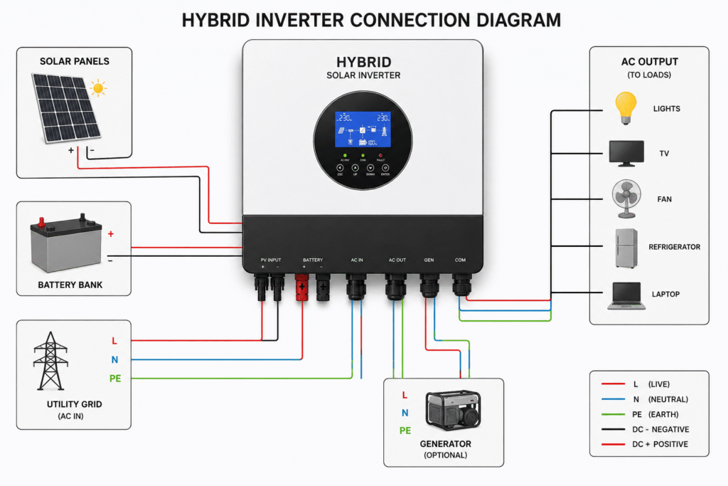 Hybrid Solar Inverter