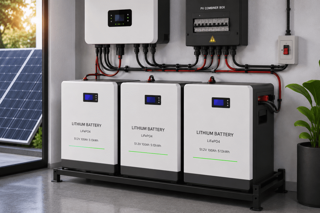 Lithium Battery - Solar Battery Sizing Calculator