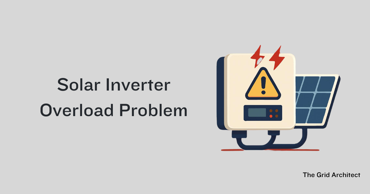 Solar Inverter Overload Problem