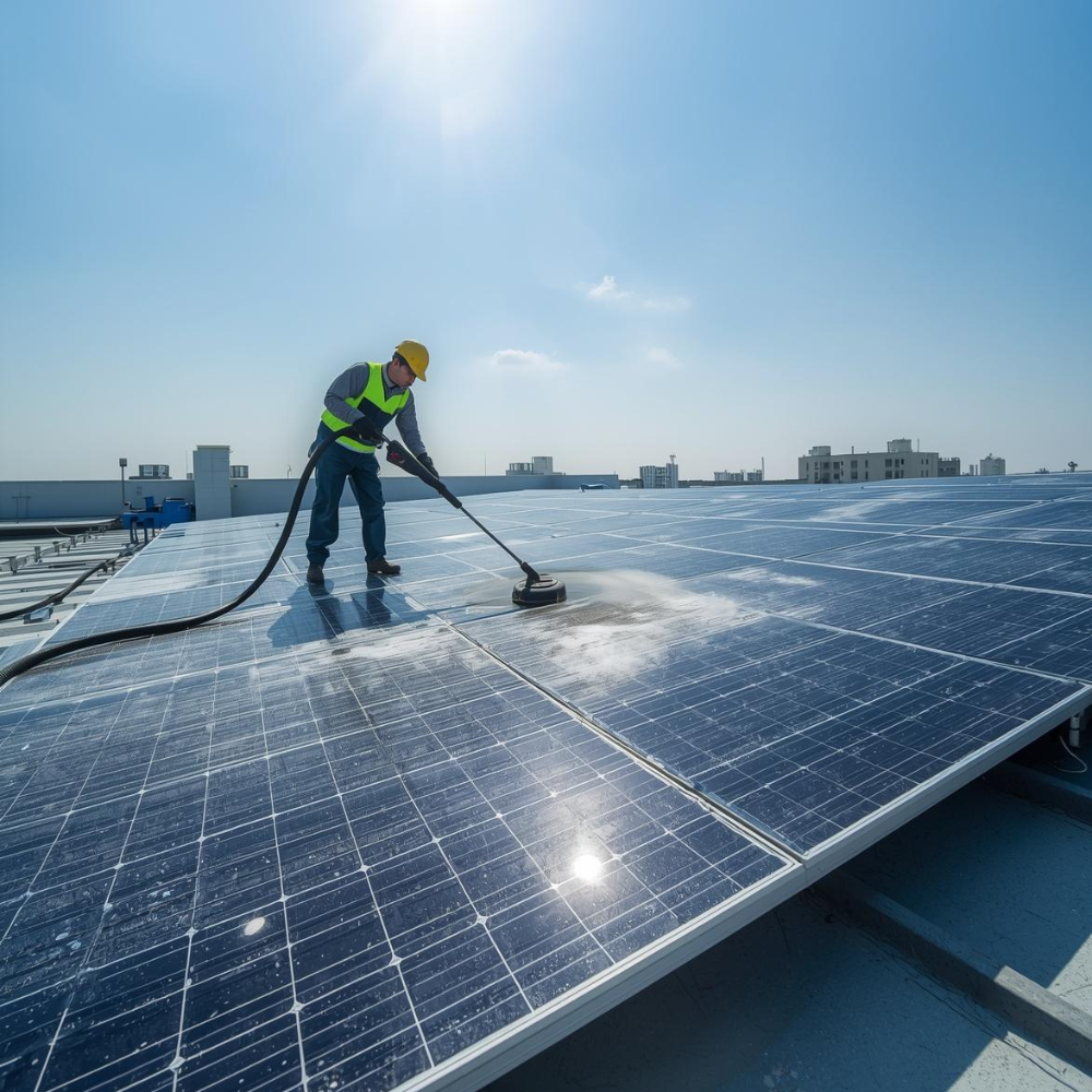 Solar Panel cleaning