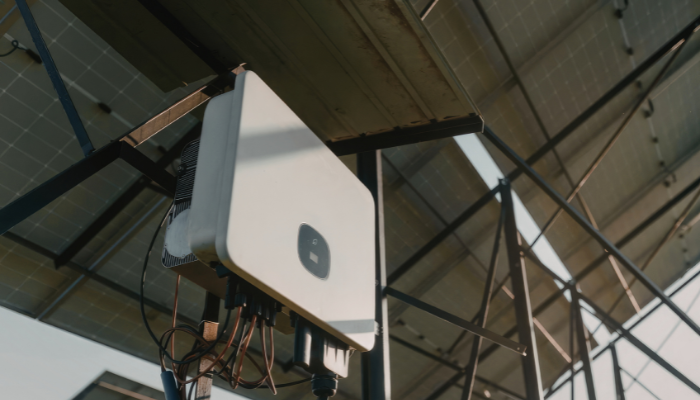 Solar inverter beeping
