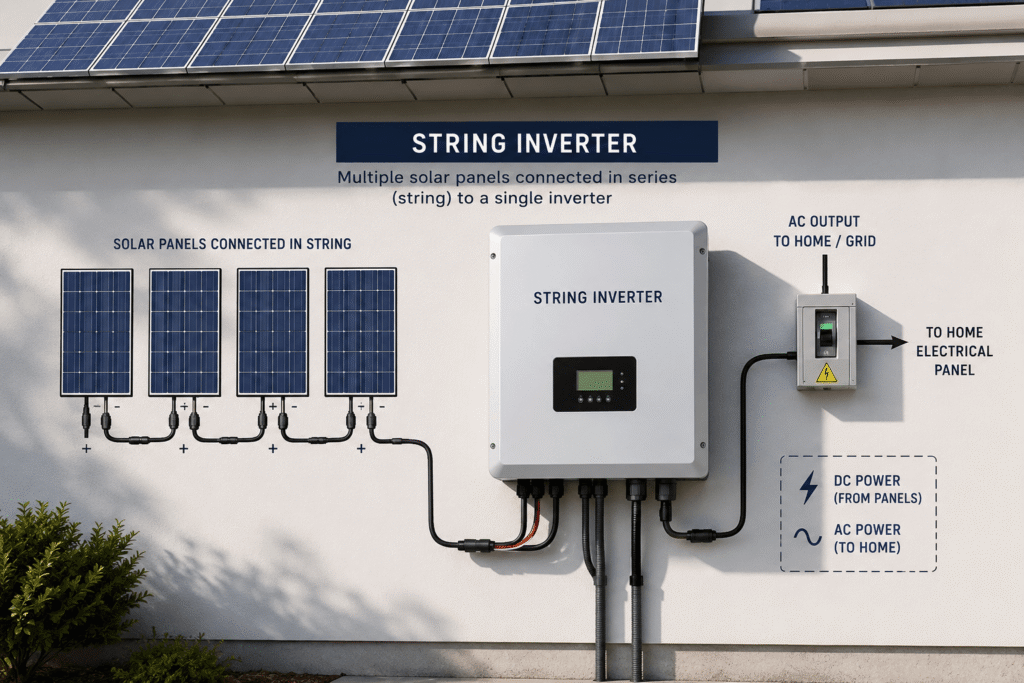 String Inverter vs microinverter