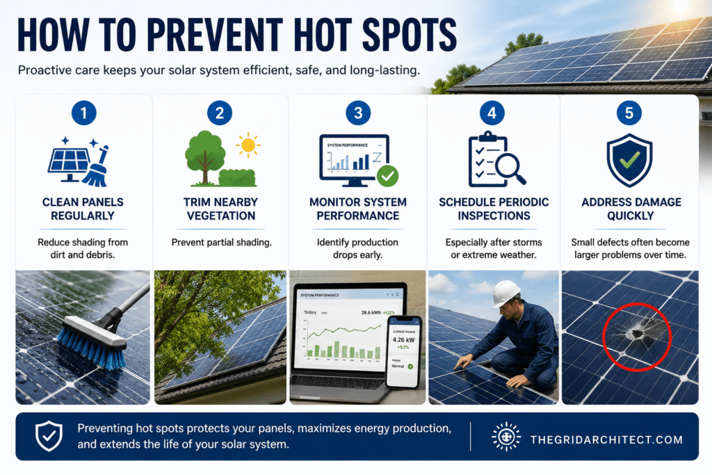 How to prevent hot spots