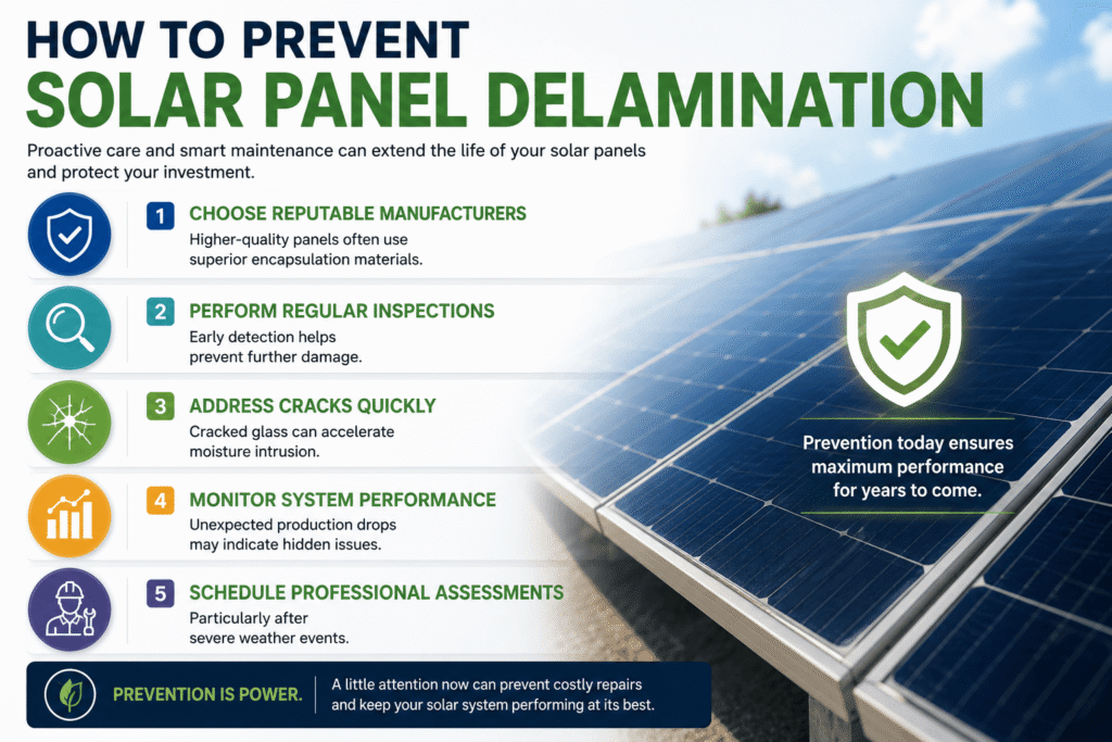 How to prevent delamination