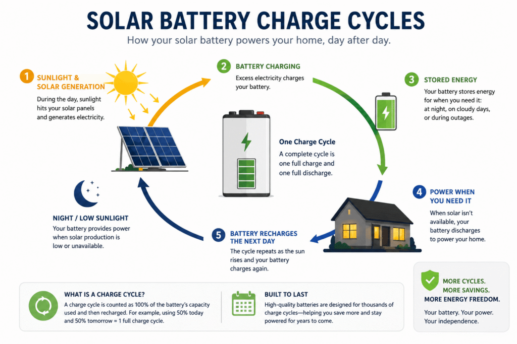 Battery Charge Cycles - How Long Does a Solar Battery Last