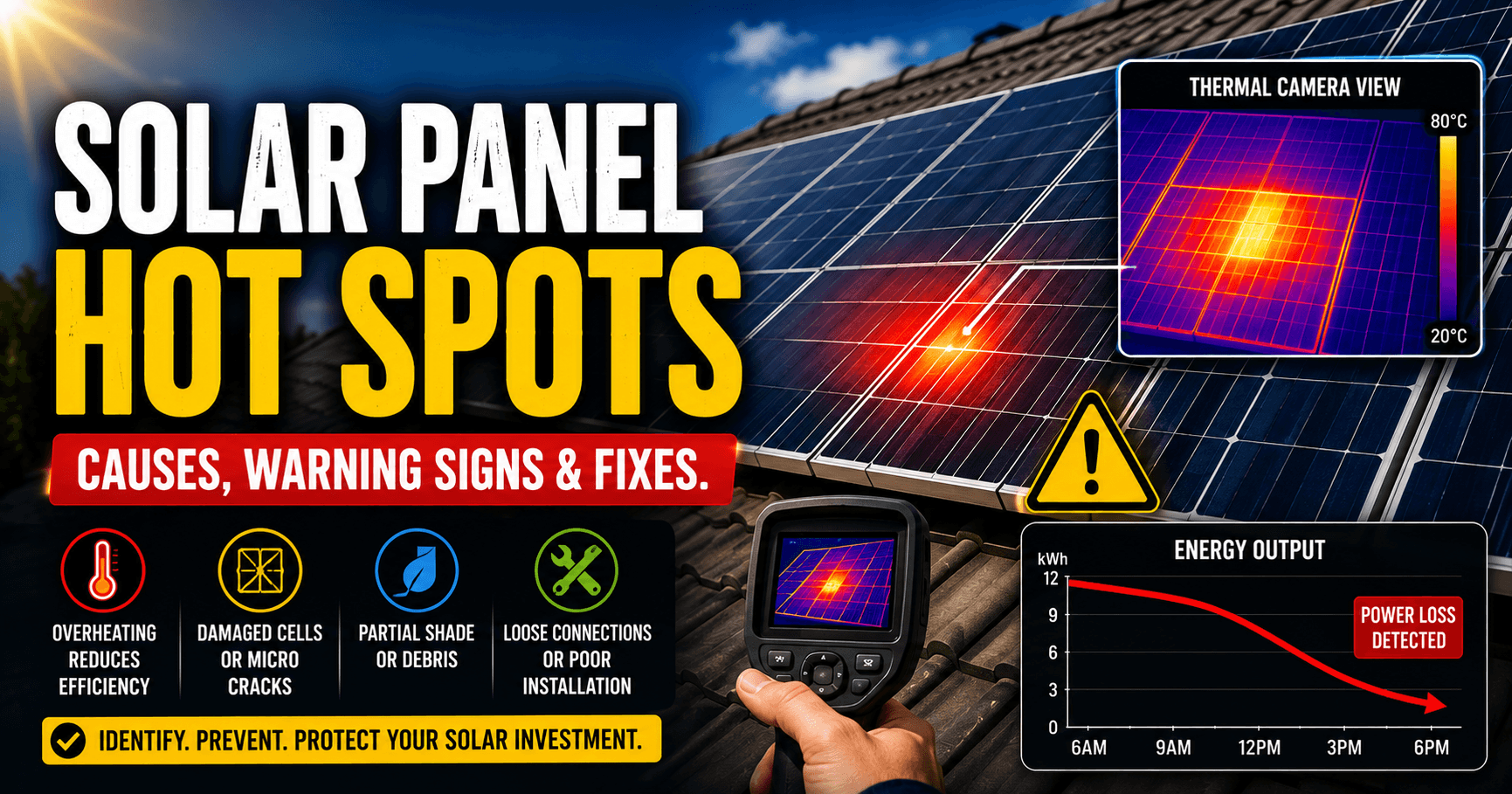 Solar Panel Hot Spots images