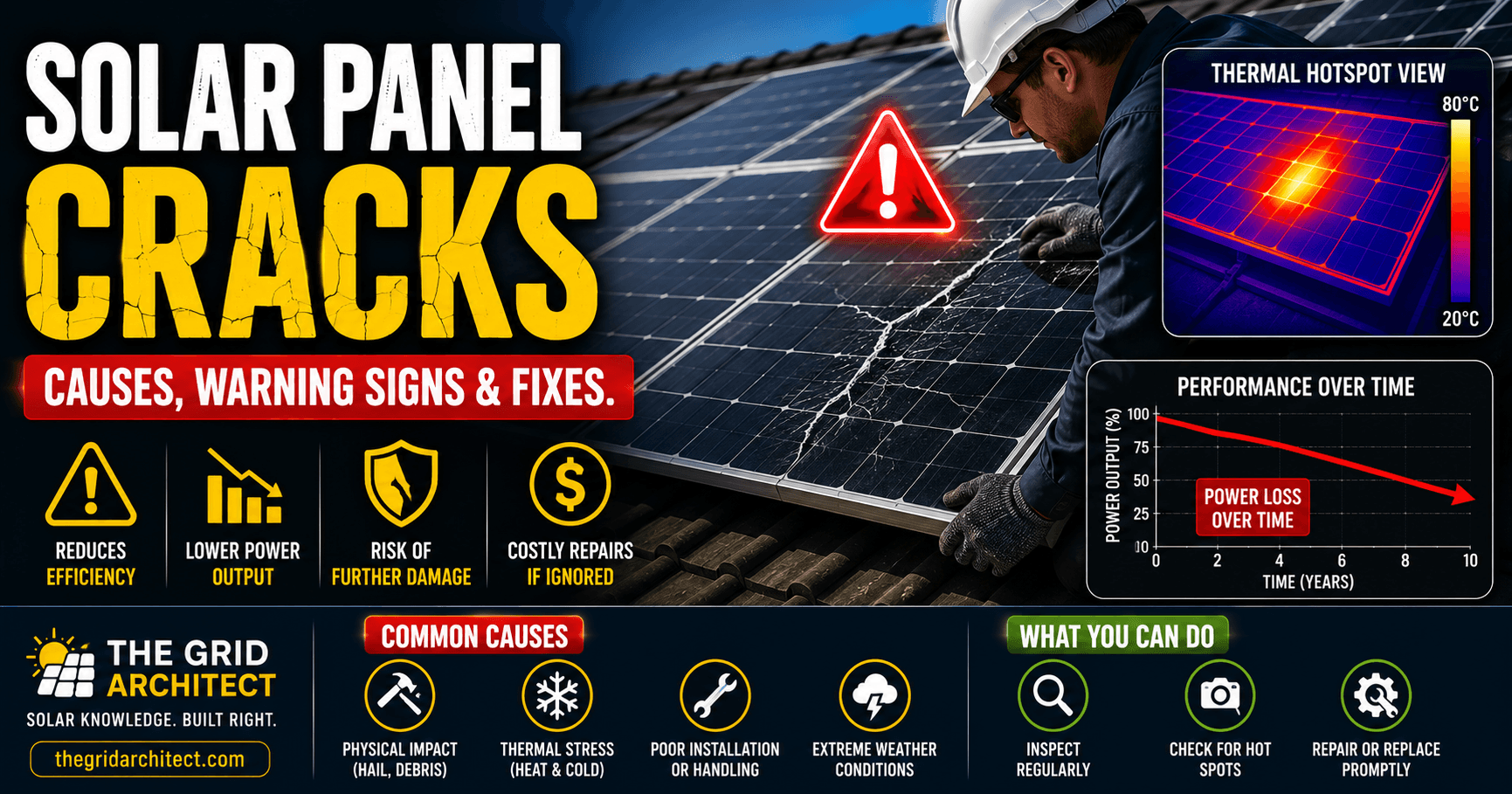 Solar Panel cracks