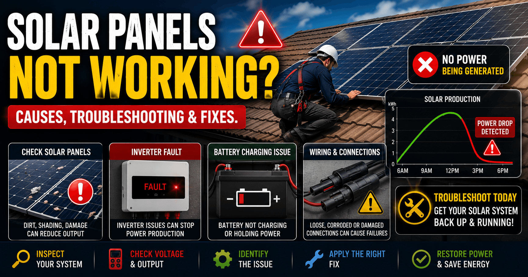 Solar Panels Not Working