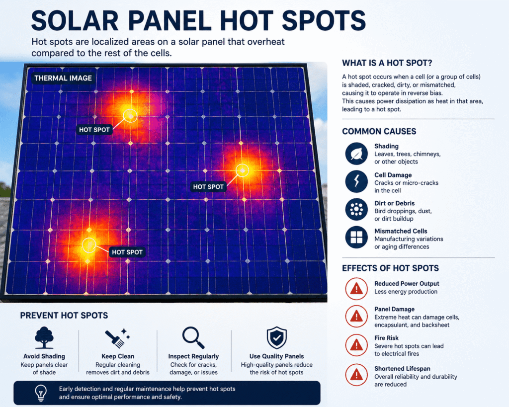 Solar Panel Hot Spots